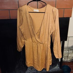 Urban Outfitters Yellow Romper